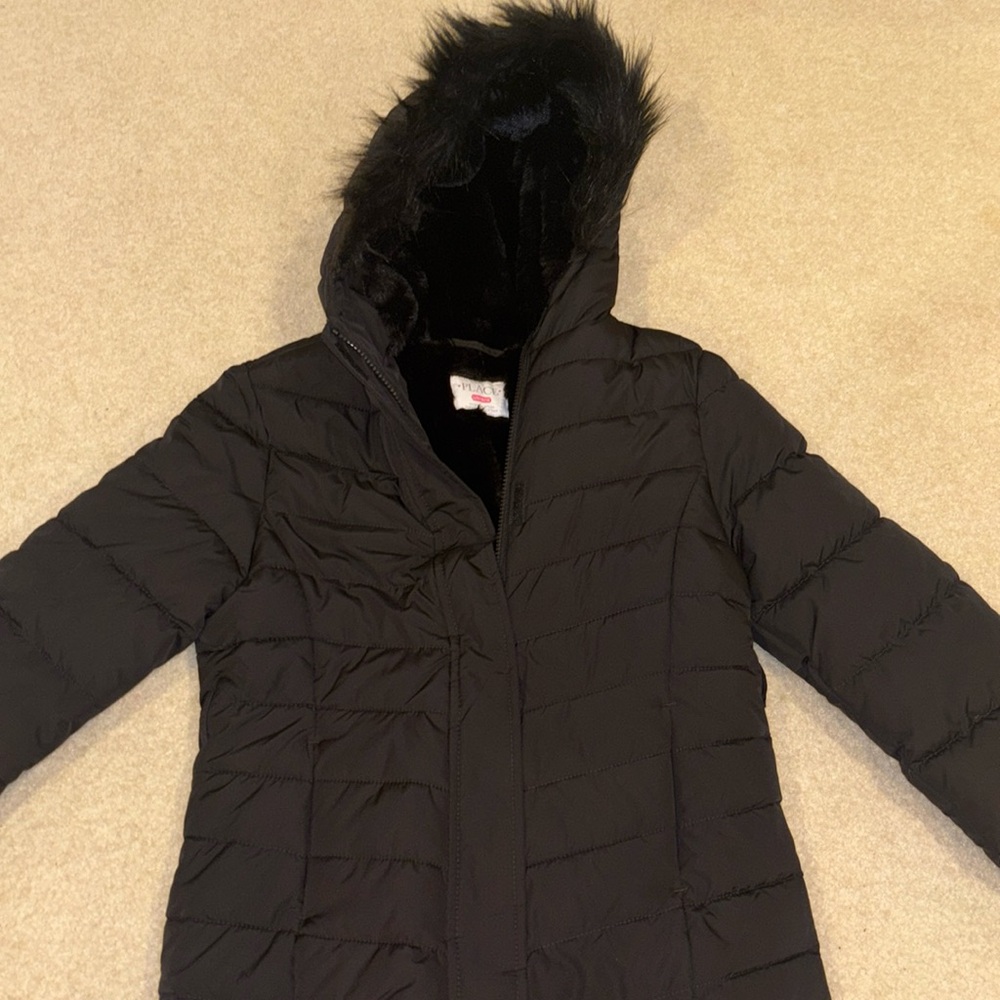 Girl’s Children’s place parka coat 10/12 NEW!